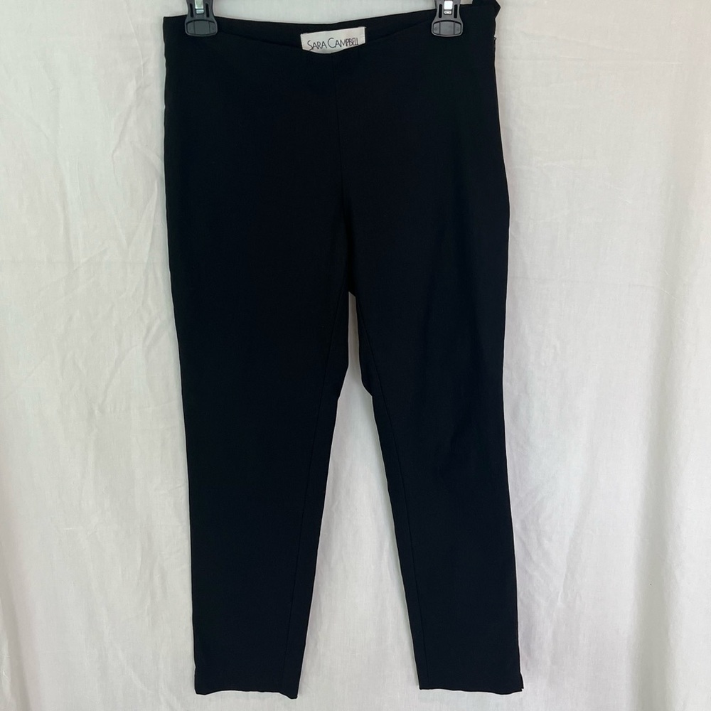 Sara Campbell Woman's black cigarette pants Chic Classy Size:6